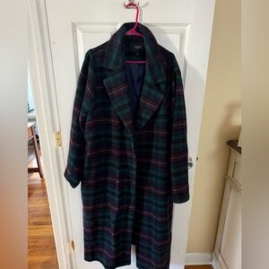 Plaid Torrid Brand Walking Coat